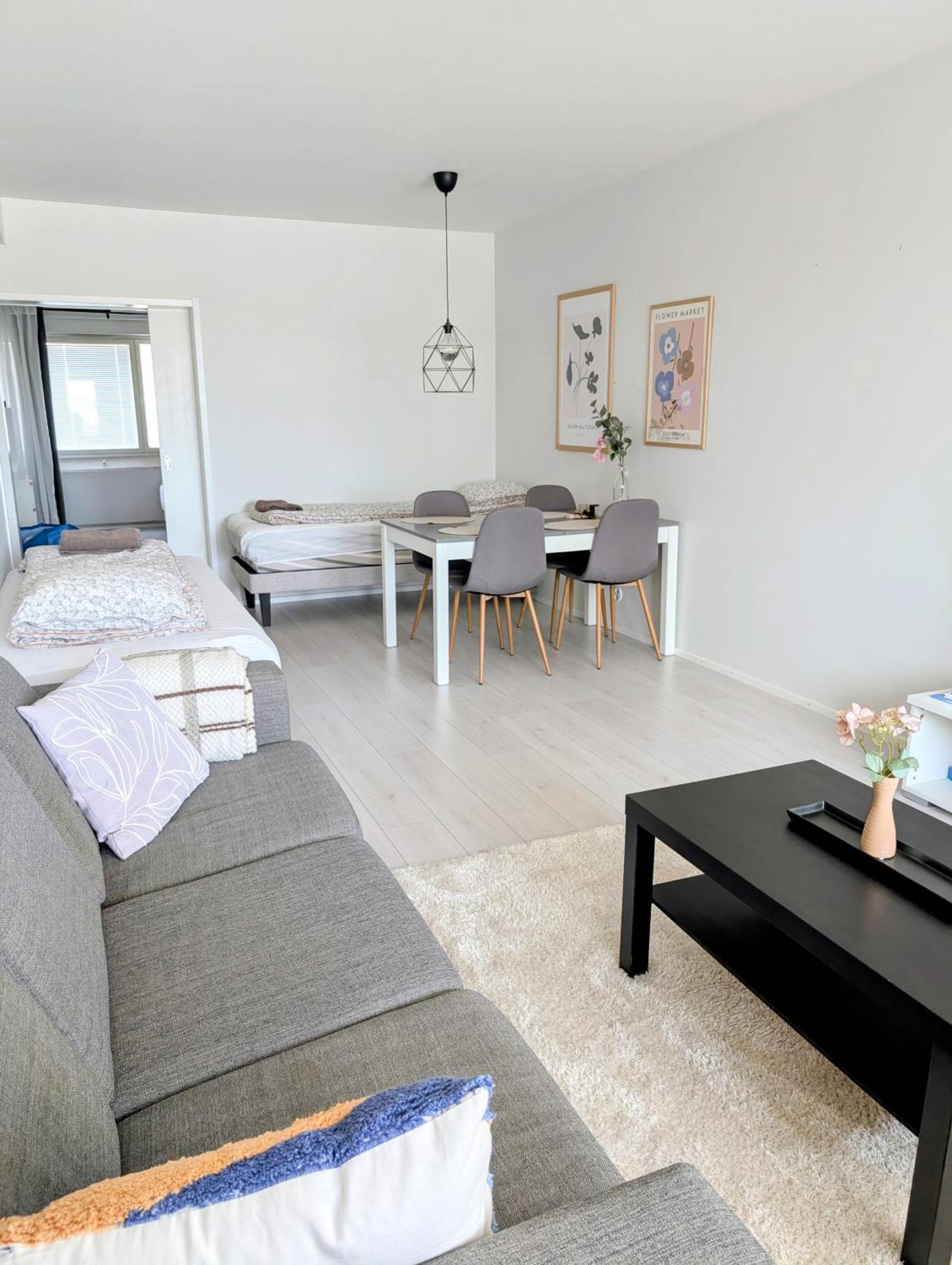 40-Apartment In Kemi City Center , Balcony And Free Parking Exteriör bild